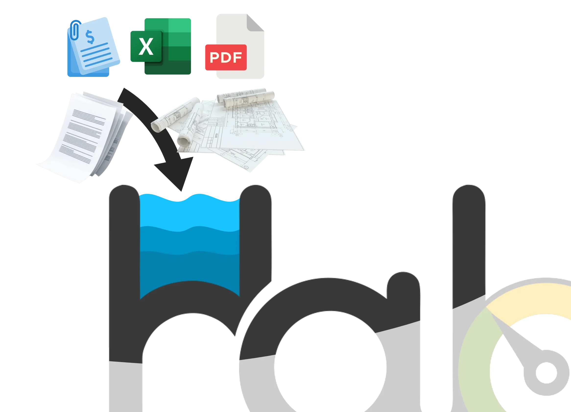 Illustration data lake habpilot
